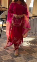 Elegant Ethnic Kurti Set with Dupatta