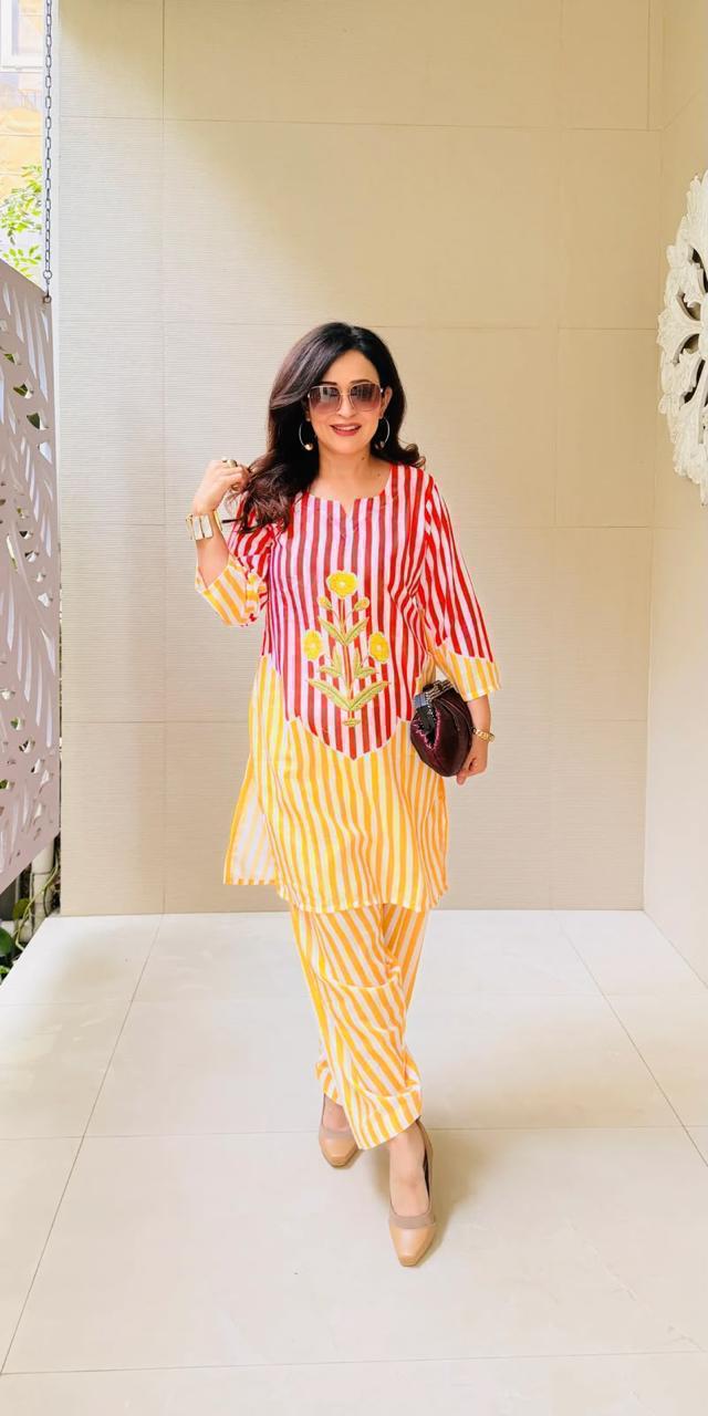 Sunshine Bloom Cotton Co-Ord Set