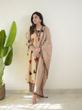 Casual & Daily Wear Printed Cotton Anarkali Suit Set